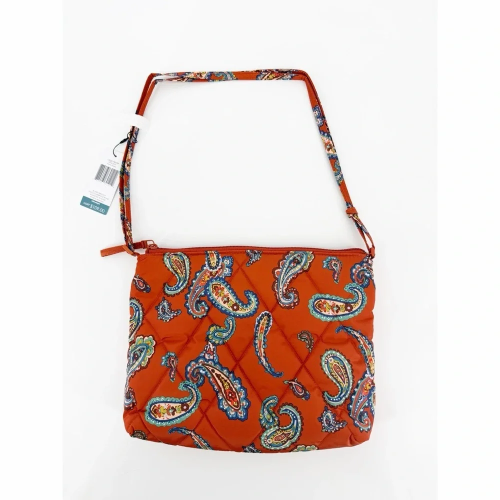 NWT Vera Bradley Manor Paisley Large Hipster - Picture 1 of 4